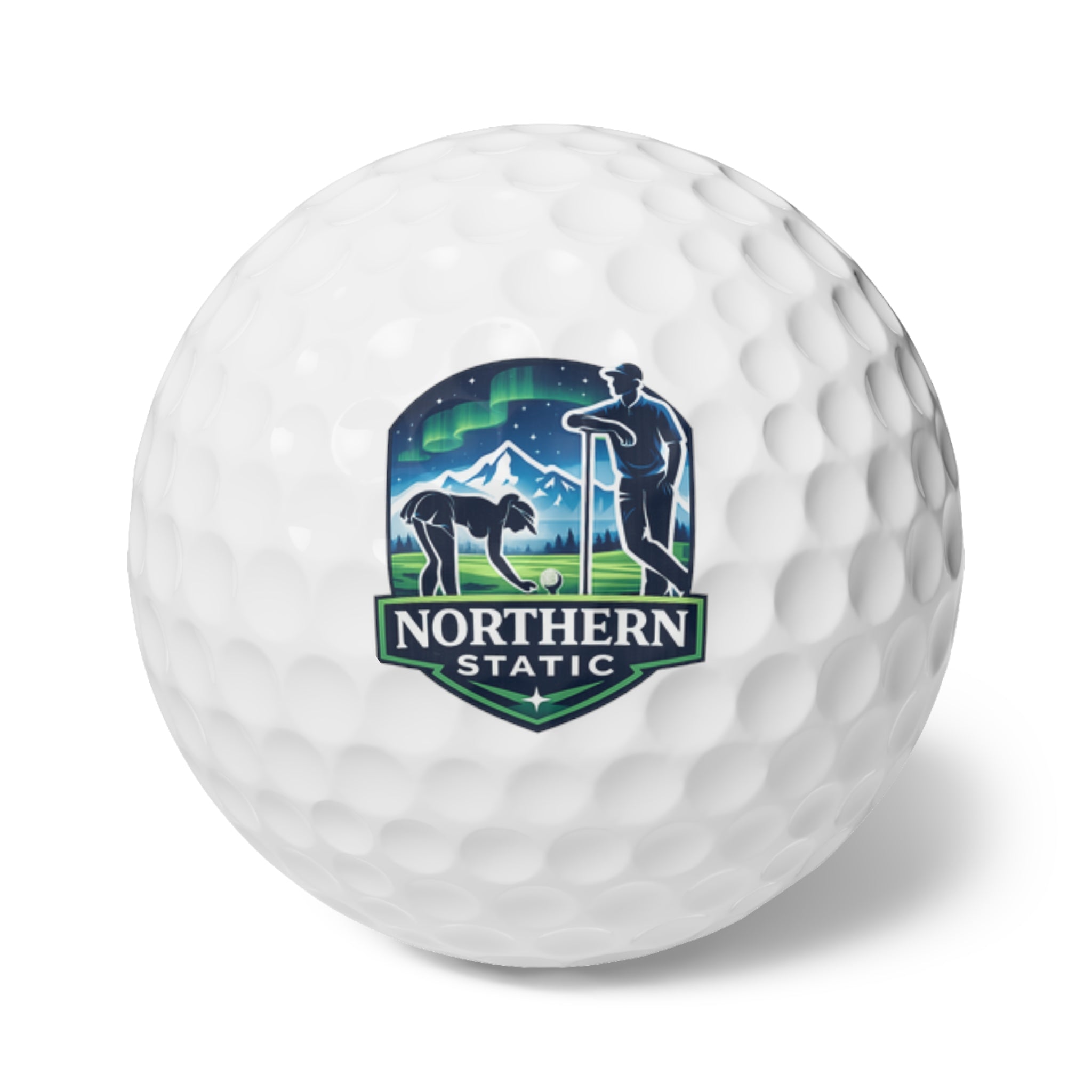 Northern Static™ Golf Balls – 6 Pack